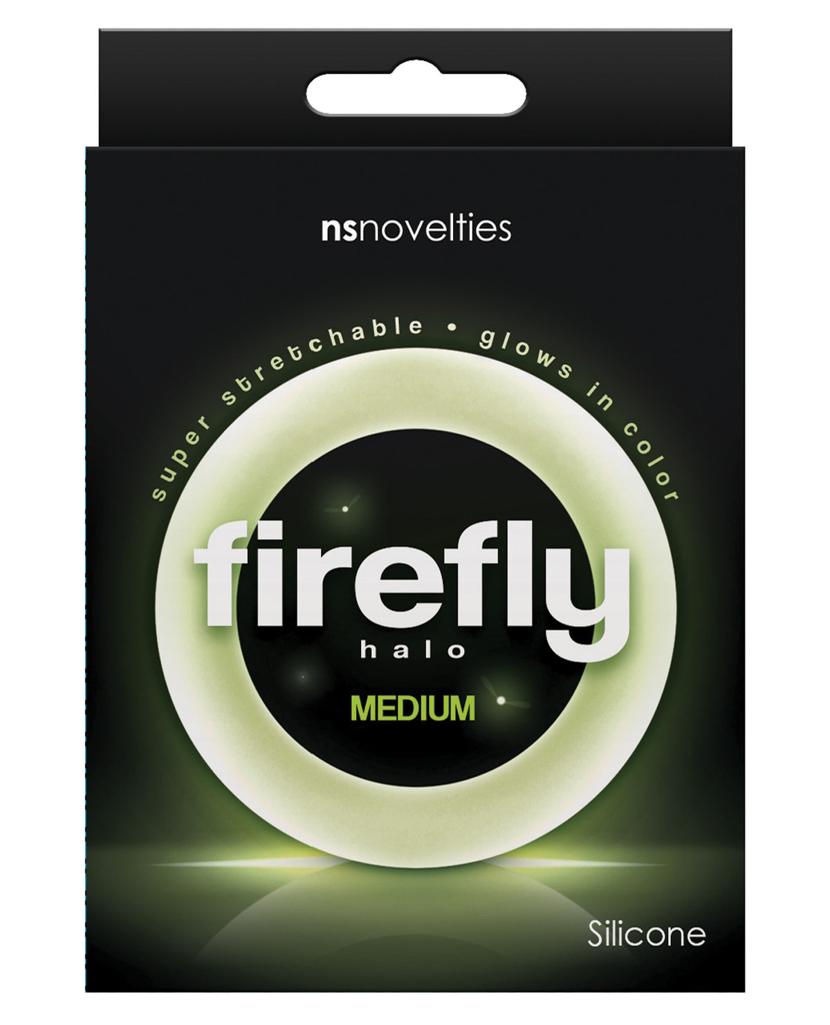 The Soft Hum Firefly Halo Medium Cockring - Clear