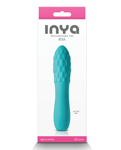 The Soft Hum INYA Rita Rechargeable Vibe - Teal