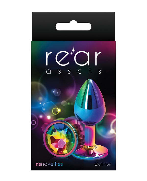 The Soft Hum Rear Assets Multicolor Small - Rainbow
