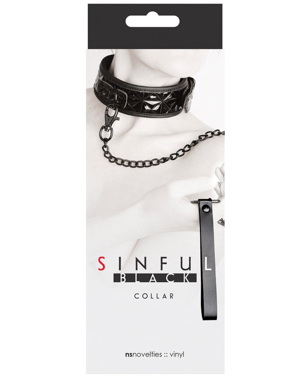 The Soft Hum Sinful Collar - Black