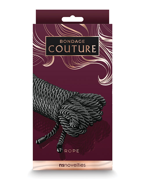 The Soft Hum Bondage Couture Rope - Black
