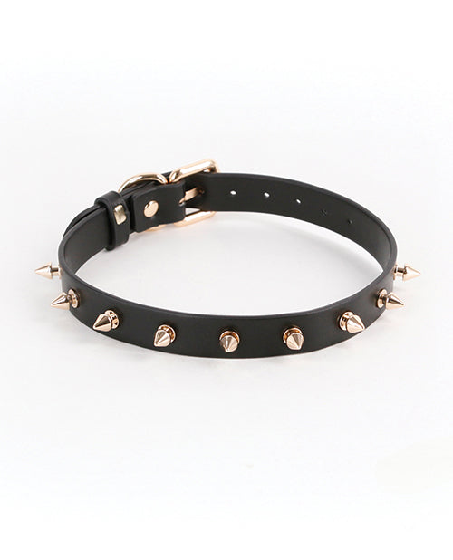 The Soft Hum Fetish & Fashion Medusa Collar - Black