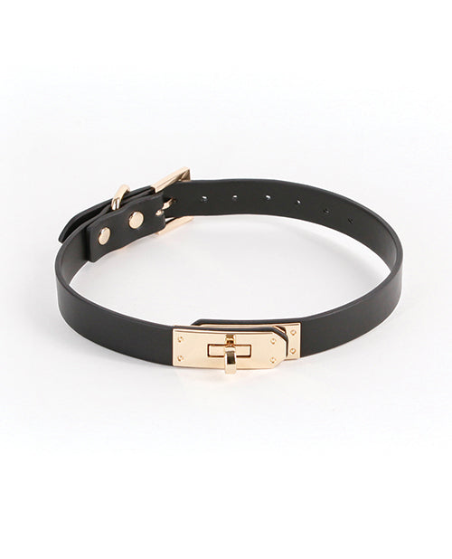 The Soft Hum Fetish & Fashion Sadie Collar - Black