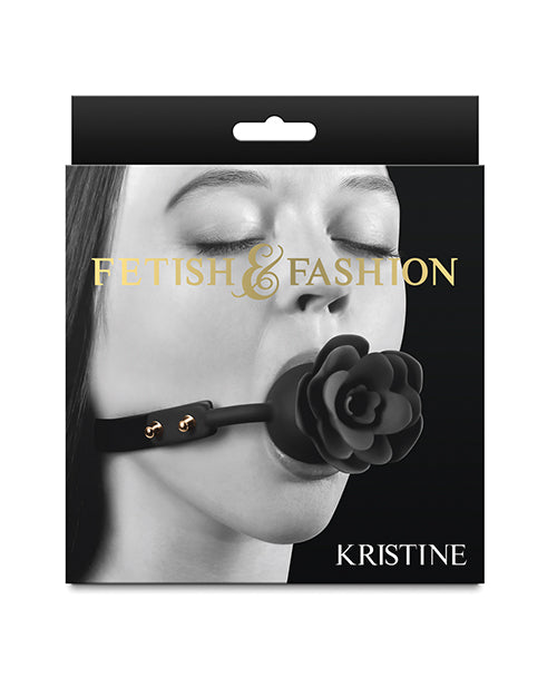 The Soft Hum Fetish & Fashion Kristine Ball Gag - Black