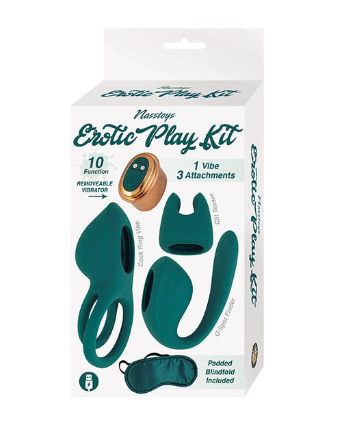 The Soft Hum Erotic Play Kit - Green