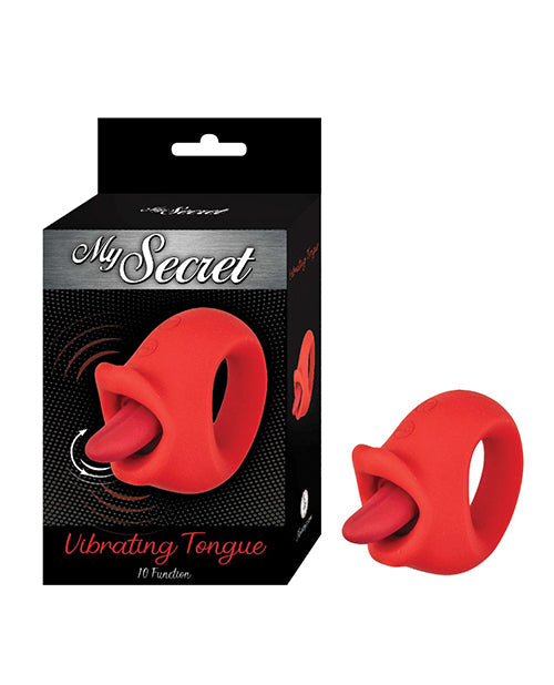 The Soft Hum My Secret Vibrating Tongue - Red
