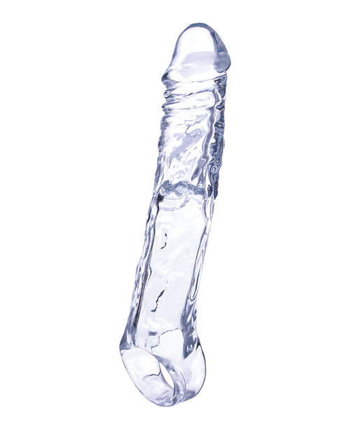 The Soft Hum Magic Penis Extender & Ball Strap 7.5" - Clear
