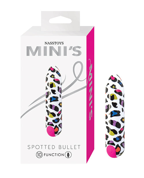 The Soft Hum Nasstoys Mini's Spotted Bullet - White
