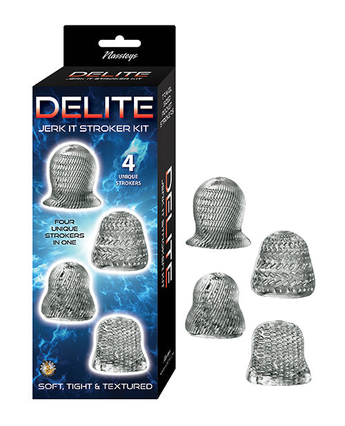 The Soft Hum Delite Jerk It Stroker Kit - Smoke