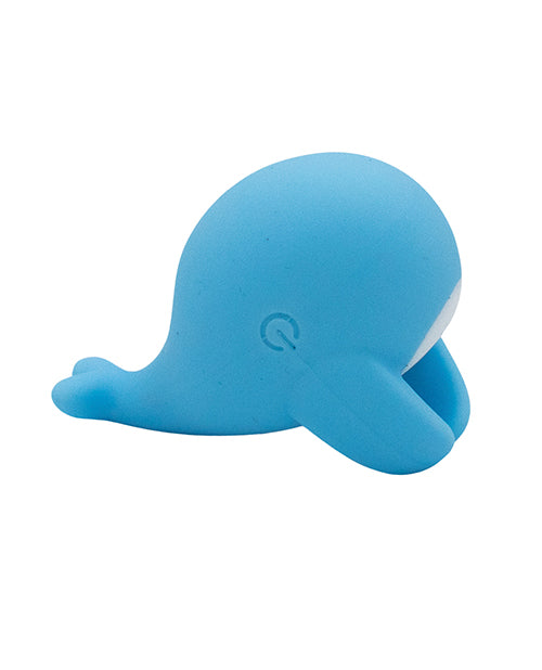 The Soft Hum Natalie's Toy Box Heavenly Humpback Finger Vibe - Blue