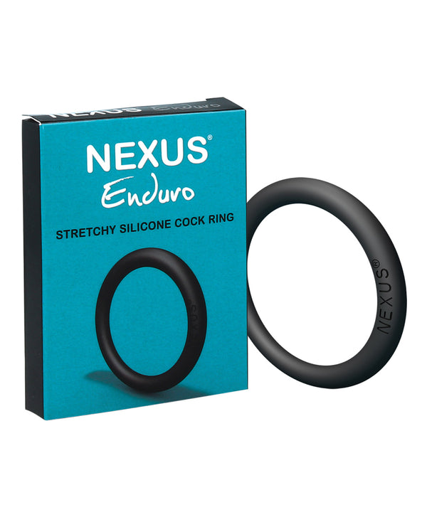 The Soft Hum Nexus Enduro Silicone Cock Ring - Black