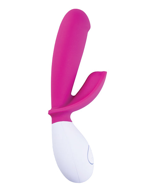 The Soft Hum OhMiBod Lovelife Snuggle Dual Stimulation Vibe - Pink