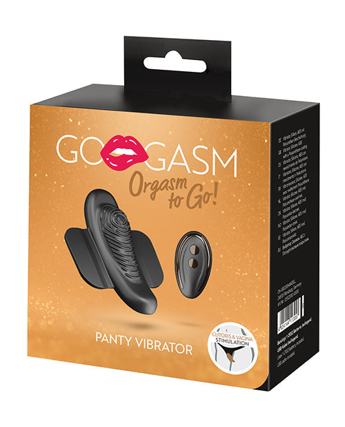 The Soft Hum GoGasm Panty Vibrator - Black