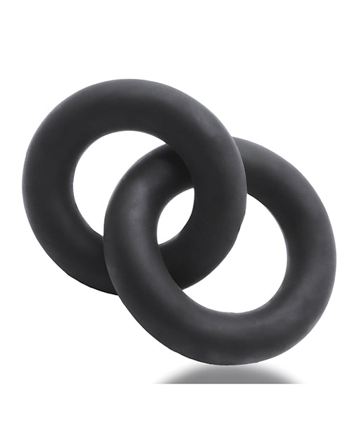 The Soft Hum Oxballs Shackle Double Link'd Cock & Ball Rings - Special Edition Night
