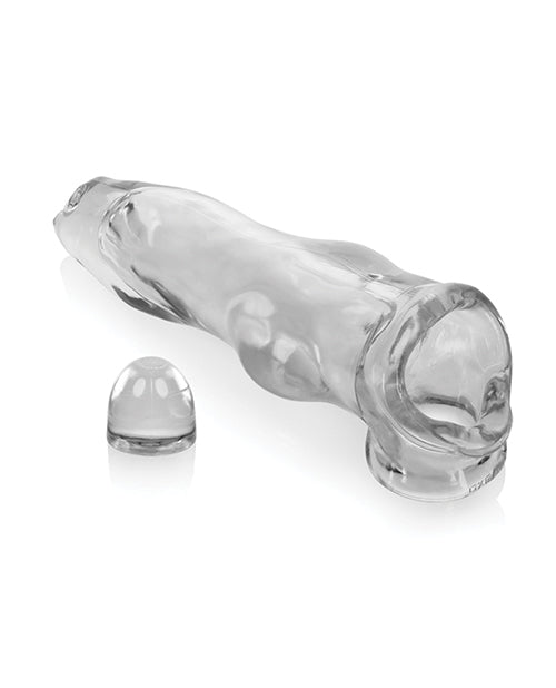 The Soft Hum Oxballs Fido Beast Cock Sheath - Clear