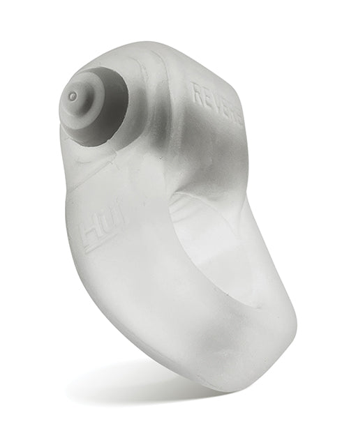 The Soft Hum Oxballs Glowdick Cockring w/LED - Clear Ice
