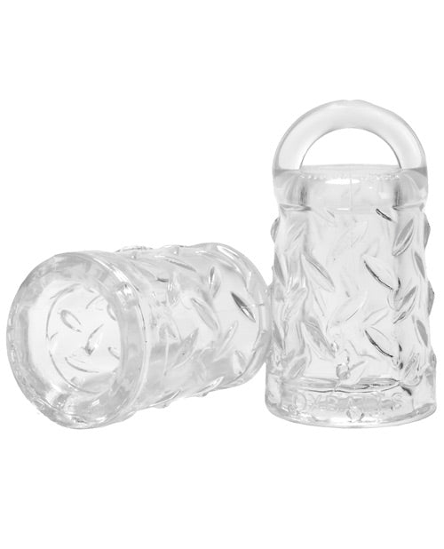 The Soft Hum Oxballs Gripper Nipple Suckers - Clear