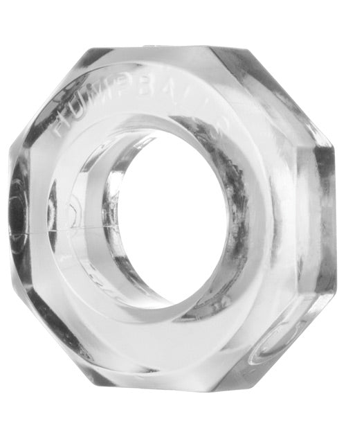 The Soft Hum Oxballs Humpballs Cockring - Clear