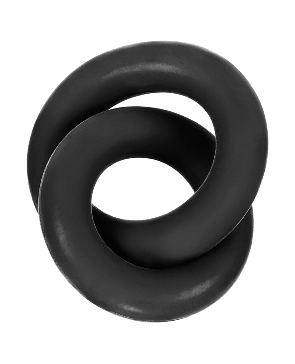The Soft Hum Hunky Junk Duo Linked Cock & Ball Rings - Tar