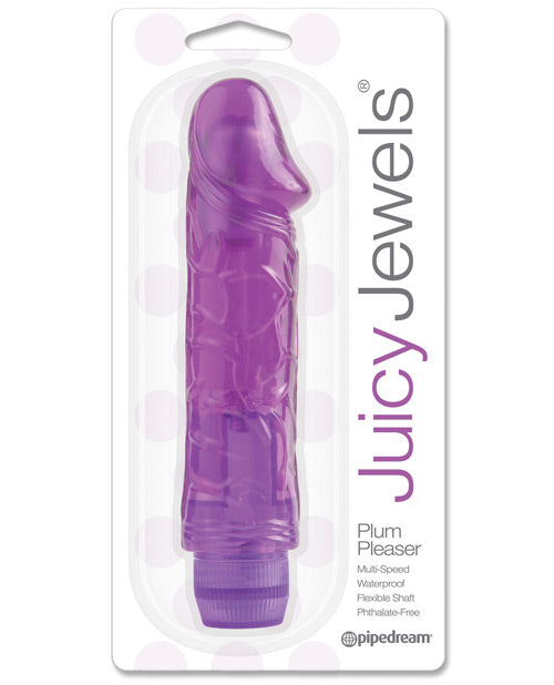 The Soft Hum Juicy Jewels Plum Teaser Vibrator - Purple