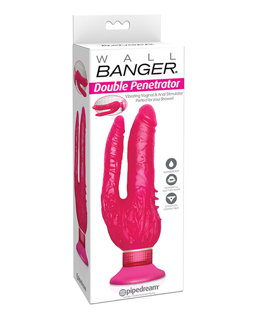 The Soft Hum Wall Bangers Double Penetrator Waterproof - Pink