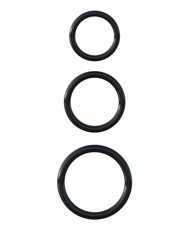 The Soft Hum Fantasy C-Ringz Silicone 3-Ring Stamina Set