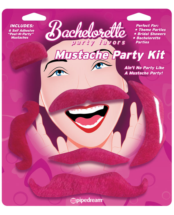 The Soft Hum Pipedream Bachelorette Party Favors Mustache Party Kit