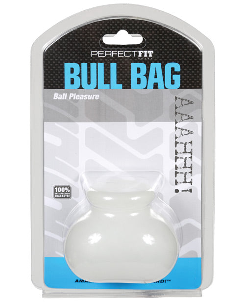 The Soft Hum Perfect Fit Bull Bag 3/4" Ball Stretcher - Clear