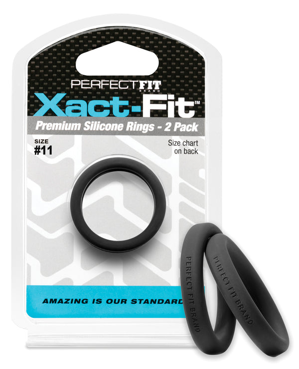 The Soft Hum Perfect Fit Xact Fit #11 - Black Pack of 2