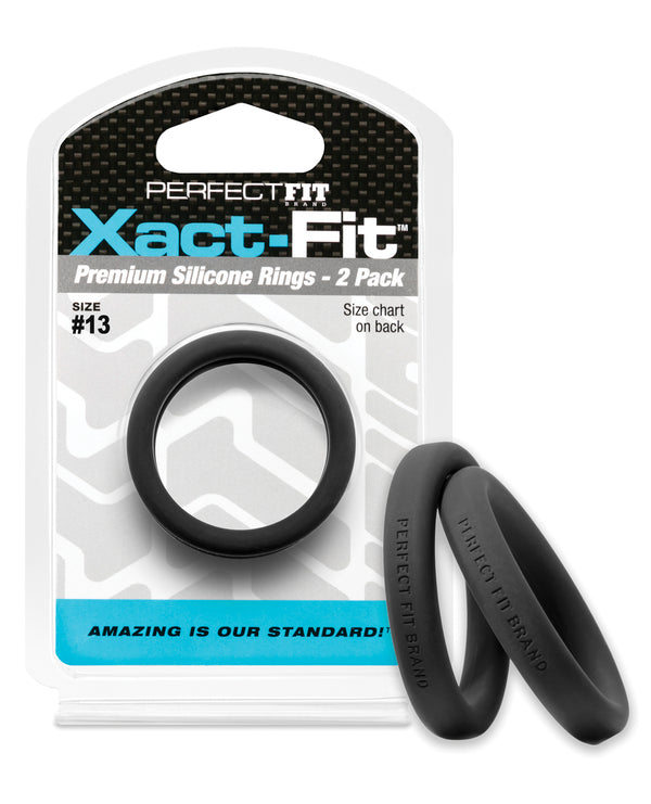 The Soft Hum Perfect Fit Xact Fit #13 - Black Pack of 2