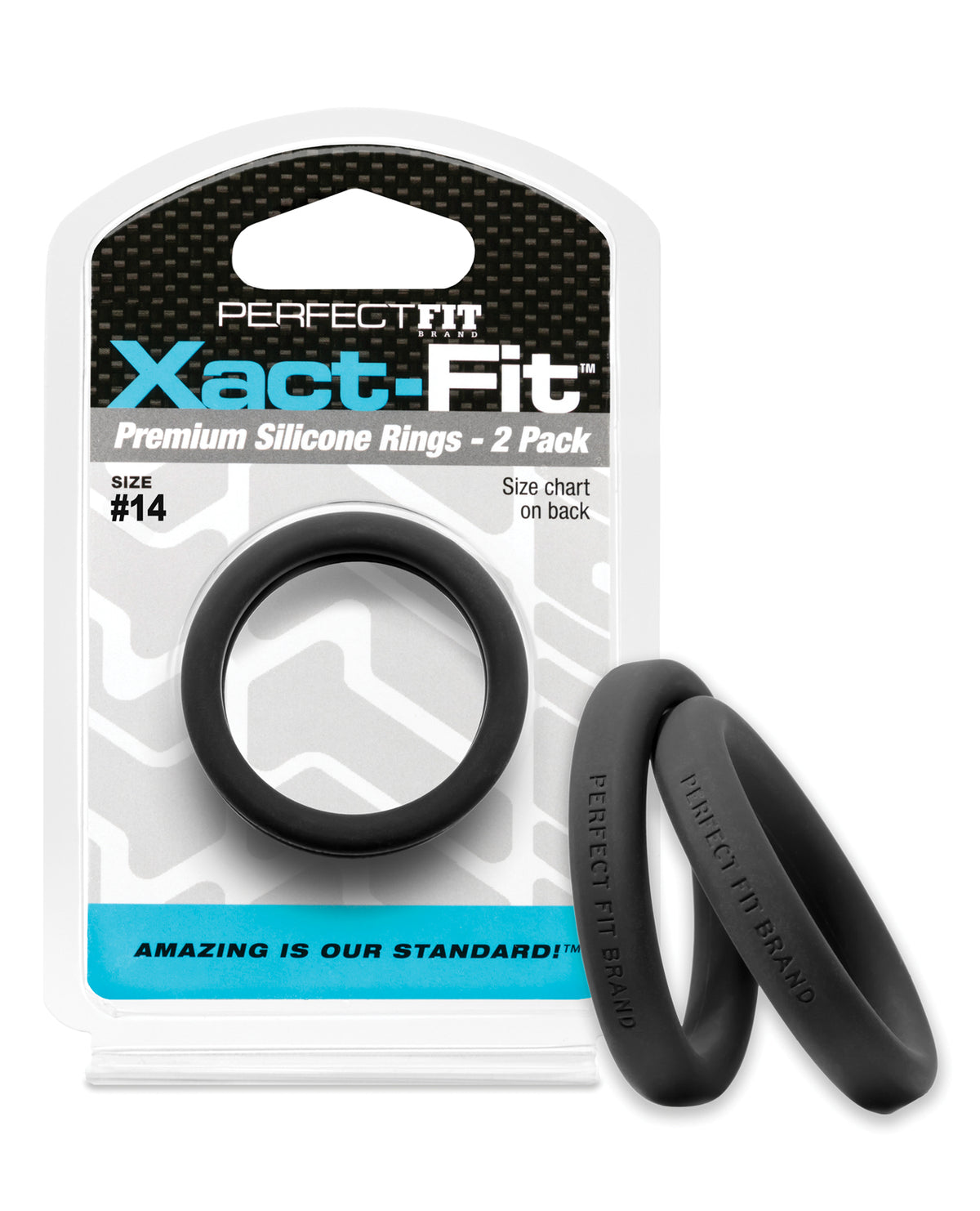 The Soft Hum Perfect Fit Xact Fit #14 - Black Pack of 2