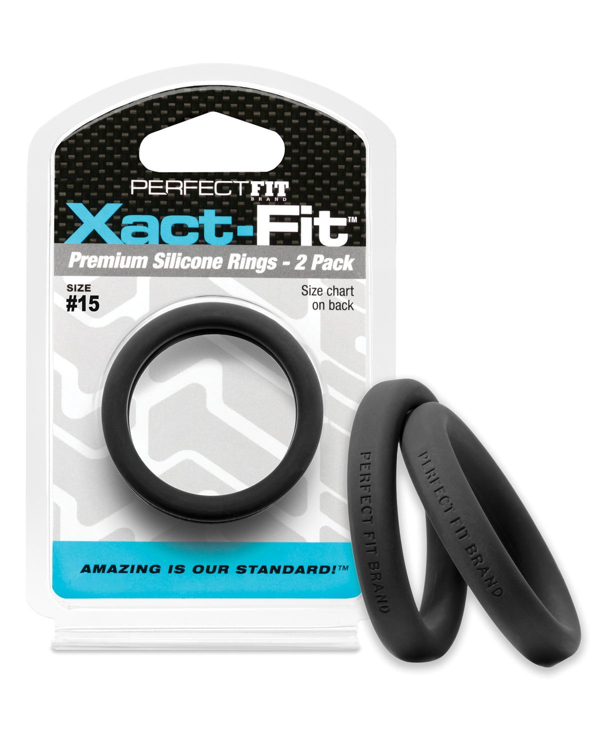 The Soft Hum Perfect Fit Xact Fit #15 - Black Pack of 2