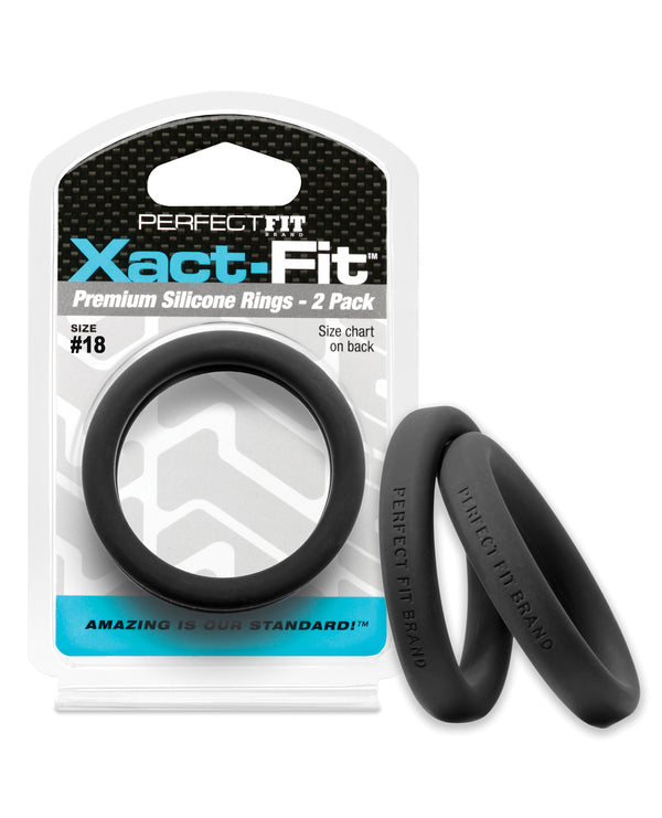 The Soft Hum Perfect Fit Xact Fit #18 - Black Pack of 2