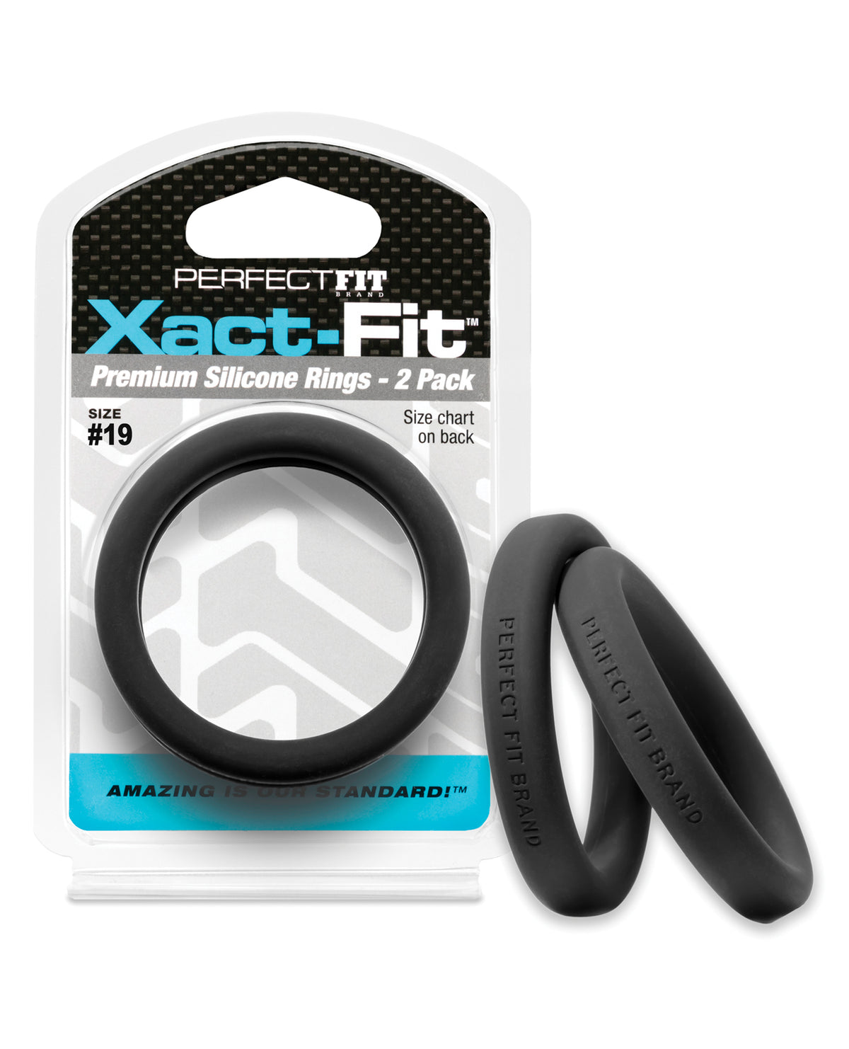 The Soft Hum Perfect Fit Xact Fit #19 - Black Pack of 2