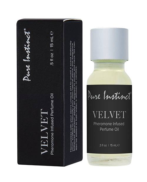 The Soft Hum Pure Instinct Pheromone Perfume Oil Velvet - 15 ml Dropper Glass