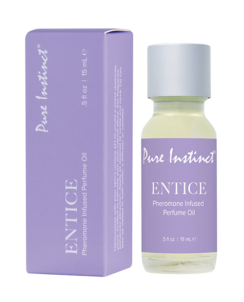 The Soft Hum Pure Instinct Pheromone Perfume Oil Entice - 15 ml Dropper Glass