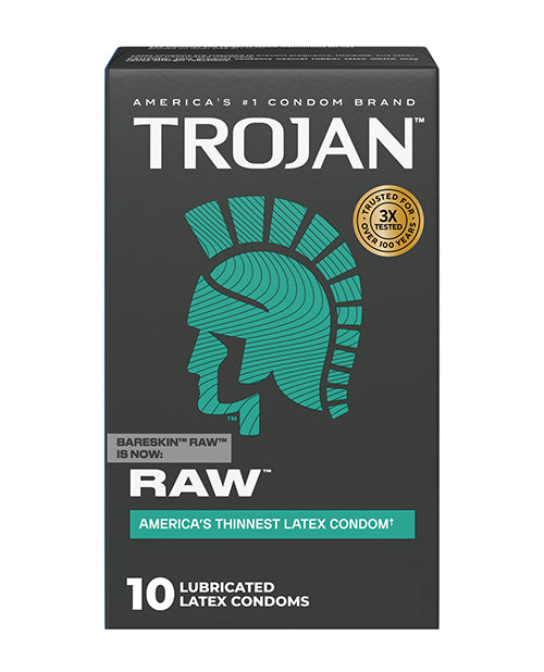 The Soft Hum Trojan Raw Condoms - Pack of 10