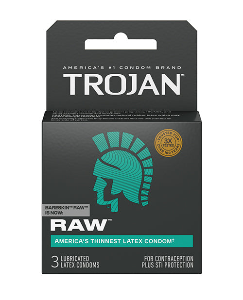The Soft Hum Trojan Raw Condoms - Pack of 3