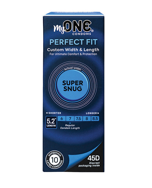 The Soft Hum My One Super Snug Condoms - Pack of 10