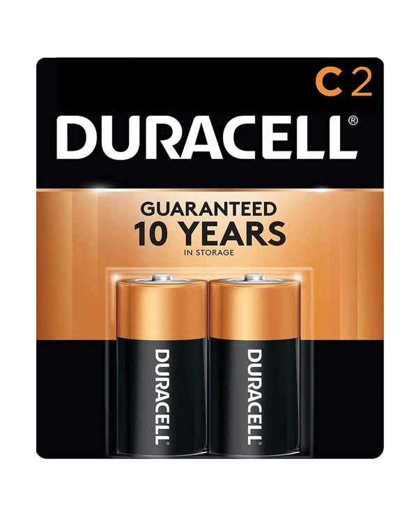 The Soft Hum Duracell Alkaline Batteries - C Pack of 2