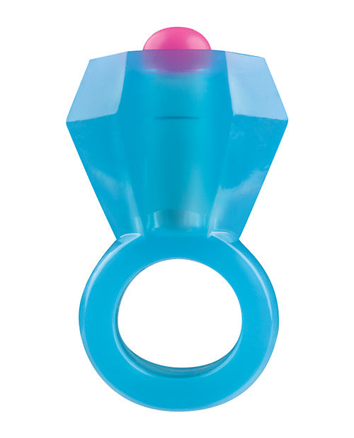 The Soft Hum Rock Candy Bling Pop C-Ring - Blue