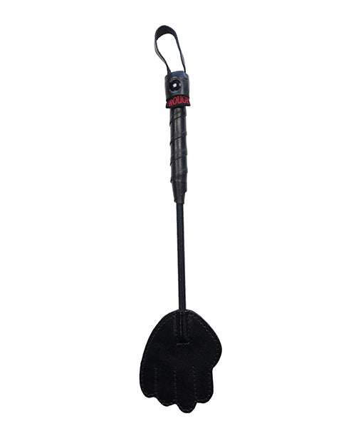 The Soft Hum Rouge Mini Leather Hand Paddle - Black
