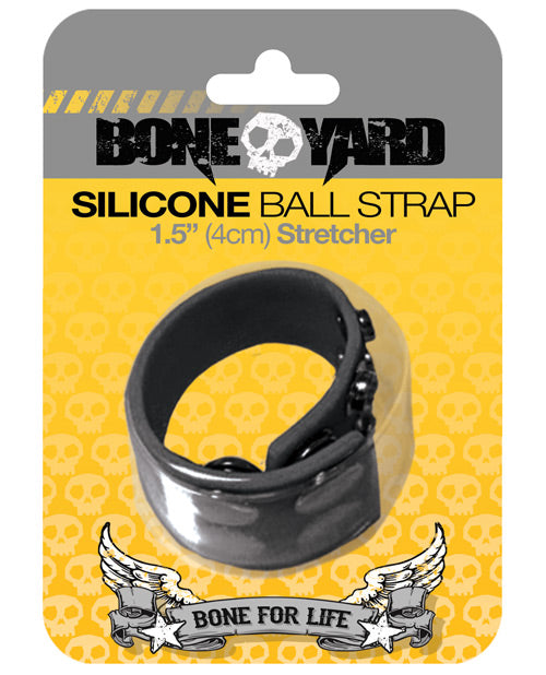 The Soft Hum Boneyard 1.5" Ball Strap - Black
