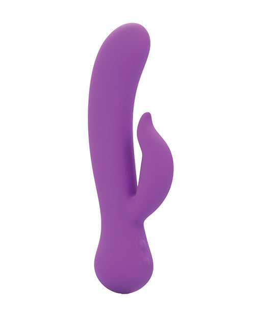 The Soft Hum First Time Rechargeable Pleaser Vibrator - Purple