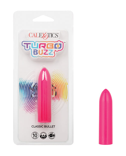 The Soft Hum Turbo Buzz Classic Bullet Stimulator - Pink