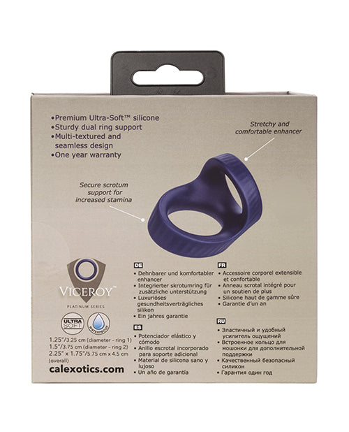 The Soft Hum Viceroy Max Dual Ring - Blue