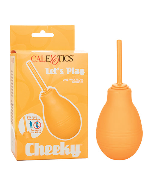 The Soft Hum Cheeky One Way Flow Anal Douche - Orange