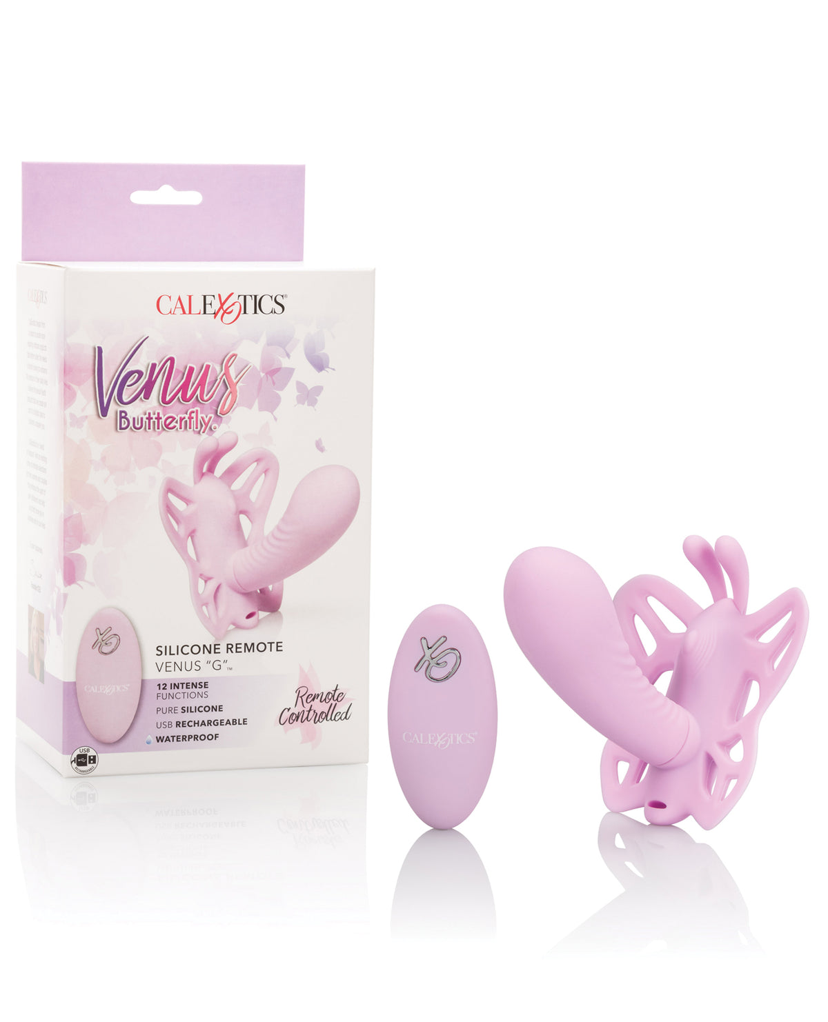 The Soft Hum Venus Butterfly Silicone Remote Venus G - Pink