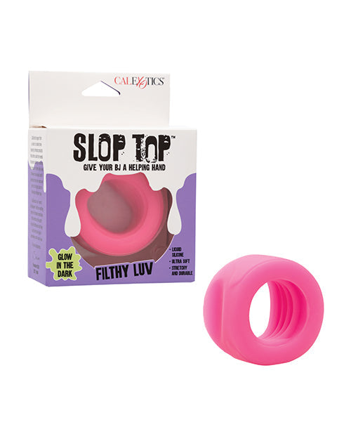 The Soft Hum Slop Top Glow in the Dark Filthy Luv Stroker - Pink