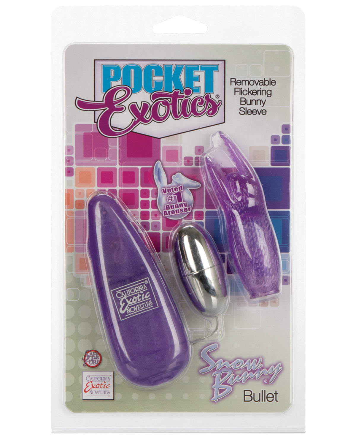 The Soft Hum Pocket Exotics Snow Bunny Bullet - Purple